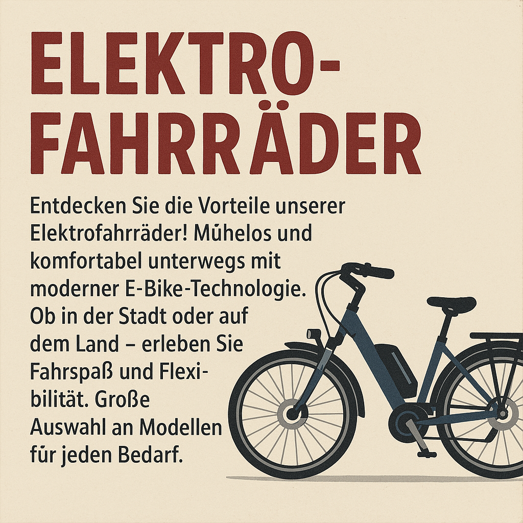 Elektrofahrräder