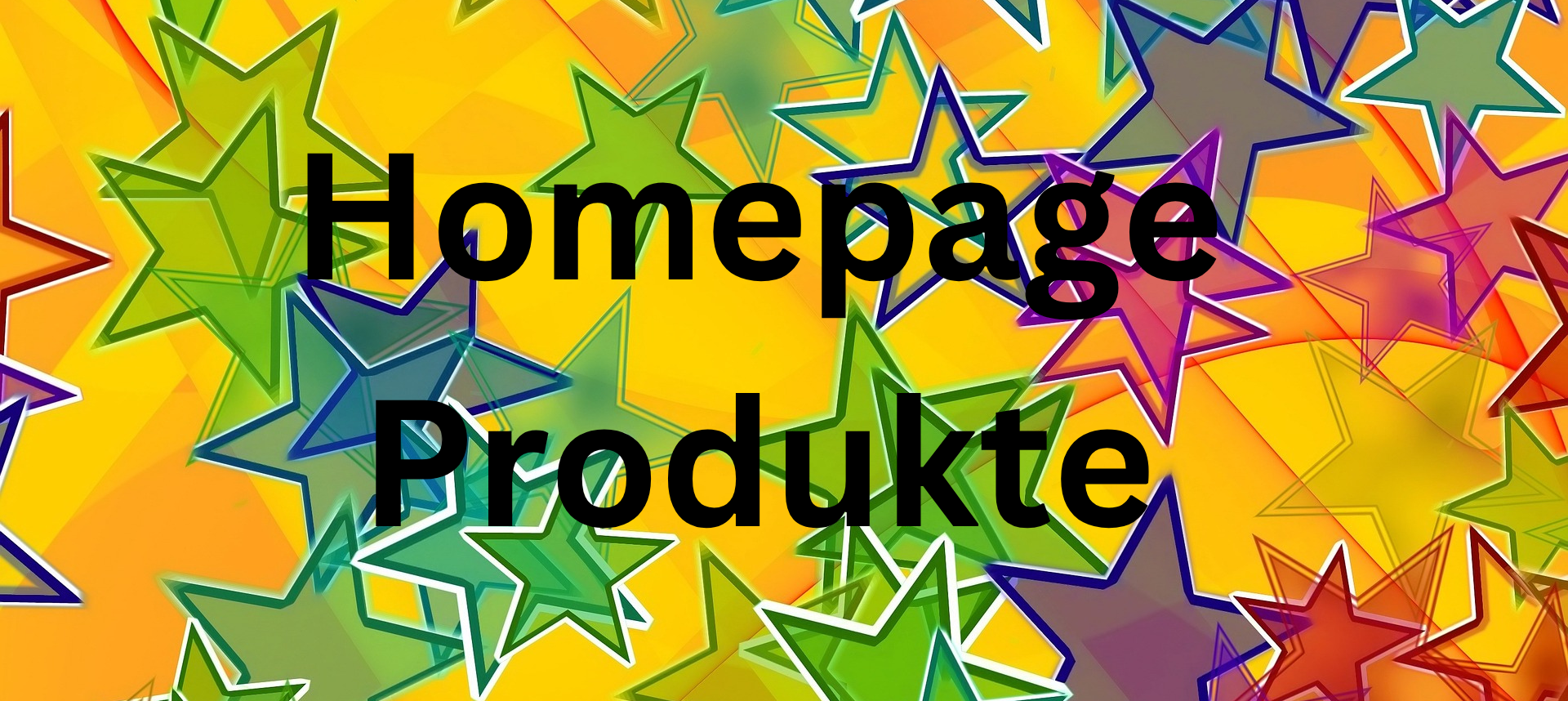 Homepages-Produkte